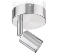 ERSHI-Plafonnier/Applique LUNARA, inox mat, 1x GU10 max. 25W[778]