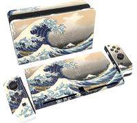 Ershi-Playvital Autocollant Pour Switch Oled Protection,Sticker Skin Pour Nintendo Switch Oled Manette & Console & Joycon & Dock-L[155]