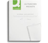 ERSHI-Q Connect Punched Pochette Verre - Transparent(Lot de 100)[3013]