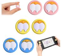 ERSHI-QOEIJEX Lot de 6 Capuchons de Poignée en Forme de Mignon cul de Corgi Coque de Manette en Silicone Souple Compatible avec Sw[1505]