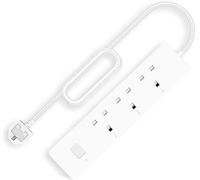 ERSHI-R4055 UK Smart Power Multiprise 13 A 3 ports 2 USB, R4055[709]