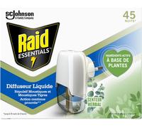 ERSHI-Raid Essentials Prise Anti-Moustiques Électrique Liquide - Répulsif Moustiques et Moustiques Tigres 45 Nuits - Sans Parfum A[4