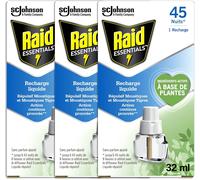 ERSHI-Raid Essentials Recharges Prise Anti-Moustiques Électrique Liquide - Répulsif Moustiques et Moustiques Tigres 45 Nuits - San[1