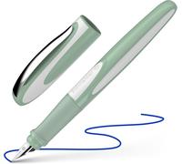 Ershi-Ray 168413 Stylo Plume Pour Gaucher Avec Cartouche D'encre Standard Bleu Roi Pistacchio[233]