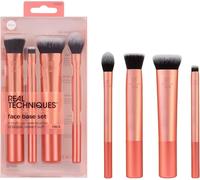 Ershi-Real Techniques Face Base Makeup Brush Kit, For Concealer, Foundation, & Contour, Works With Liquid, Cream & Powder Products[51]