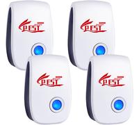 ERSHI-Répulsif Ultrason Anti-Rongeurs Insectes, 4 pcs Ultrason Anti Moustique Ultrason Souris et Rats, Intérieur Répulsif Électron[7