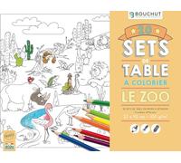 ERSHI- SET DE TABLE LE ZOO BOUCHUT[1474]