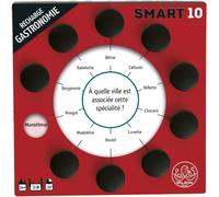 Ershi- Smart 10 Version Française Recharge Thématique Gastronomie 50 Cartes Recto-Verso Et 100 Nouvelles Questions Remplacez[1