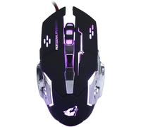 ERSHI-Souris De Jeu Filaire, Souris De Jeu Optique avec 6 Boutons, 4 Rétro-éclairage Respirant, Poignées Ergonomiques Et Niveaux D[1