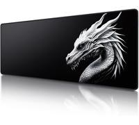 ERSHI-Tapis de Souris XXL, Tapis de Souris Gamer 800 x 300 x 3mm, Bords Cousus, Base en Caoutchouc Anti-Glissant, Grand Tapis de [2