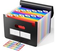 Ershi-Trieur A4 / Range Document/Papier 12 Compartiments- Abclife Valisette Documents Classeur Organiseur Extensible Accordéon[1063]