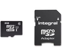 ERSHI-UltimaPro - Memory Card 8GB microSDHC/XC 40MB/s Class 10 UHS-I U1 + Adapter[315]