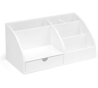 ERSHI-White Hi-Gloss Desk Organiser AD01-OW Blanc[425]