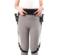 ERSINIAN Aide à la Marche Rapide, exosquelette Ajustable pour la rééducation des Jambes, Support de randonnée, Assistance à la montée d'escaliers