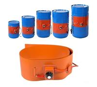 ERSINIAN Courroie chauffante en Silicone Haute résistance avec Thermostat pour fûts et seaux d'huile de 100 L, Protection antigel et Anti-Condensation, 1800 W, Conception isolée, 1200 x 300 mm