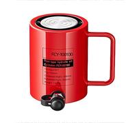 ERSINIAN Cric hydraulique Industriel, Course de 4 po/100 mm, capacité de 100 t, vérin hydraulique rétractable Automatique, vérin hydraulique divisé pour ponts (Course de 100 t/220 à 462 LB - 4 po)