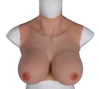 ERSINIAN Faux Seins artificiels, Bonnet S en Silicone, Poitrine Artificielle féminine, Poitrine de déguisement, Poitrine Artificielle pour Cosplay, Ivoire