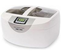 ERSINIAN Nettoyeur à ultrasons numérique 2,5 L 60 W 40 kHz - Paniers Silencieux pour légumes, Bain, Bijoux et Montres - Chauffage