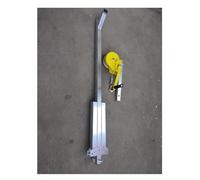 ERSINIAN Outil de Levage pour Installation extérieure de climatiseur, treuil Manuel + Support Pliable galvanisé, Outil de Grue Manuelle (Corde de 20 m)