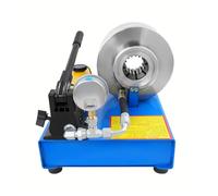 ERSINIAN Outil de sertissage hydraulique Compact - Sertisseuse de Flexibles hydrauliques avec 8 Matrices, Machine de sertissage Manuelle Haute Pression pour Flexibles tressés et Tubes hydrauliques