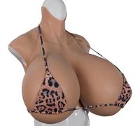 ERSINIAN Prothèse Mammaire en Silicone pour travestis, Mastectomie, transgenre, Bonnet S, Faux Seins, Poitrine Artificielle, Ivoire