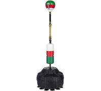 ERSINIAN Sac de Boxe Speed Ball Cobra, Sac de Frappe réflexe avec Support, entraînement de Vitesse autoportant réglable en Hauteur avec Gants de Boxe, Multicolore, 150-180 cm