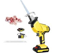 ERSINIAN Scie à os électrique Alternative multifonctionnelle, scie à os électrique Portable, scie à os Alternative sans Fil pour la Coupe du Bois, des Arbres, du métal et des tuyaux en PVC