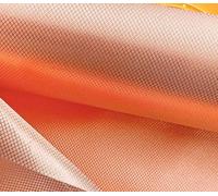 ERSINIAN Tissu de Faraday conducteur de Blindage bloquant Les interférences RFID/RF/EM pour compteurs intelligents ; protège des rayonnements, signaux, Wi-FI et signaux RF ; Couleur Or ; 7 x 1,1 m