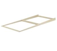 Erst-Holz Cadre Reflux Cadre à Chevrons Rehausse de tête d'lit Épicéa Non traité V-70.96-01