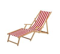 Erst-Holz Chaise Longue Rouge et Blanc
