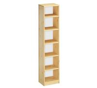 Erst-Holz Étagère en pin Massif Naturel, bibliothèque Classique, sélectionnable en 3 hauteurs V-90.82-40180 cm