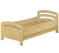 Erst-Holz Idéal pour Les Personnes âgées, Cadre de lit Extra Haut en pin Massif 90x200 sans literie 60.43-09oR