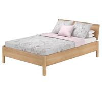 Erst-Holz Lit double sans métal en bois de hêtre 140 x 200 cm avec accessoires au choix V-60.93-14 sans accessoires