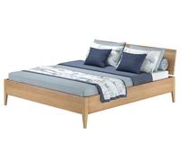Erst-Holz® Lit double sans métal en bois de hêtre avec pieds coniques 180 x 200 cm avec accessoires au choix V-60.94-18 sans accessoires