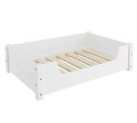 Erst-Holz Lit douillet pour animal de compagnie 80 x 50 cm, pin blanc V-30.32-W-80 x 50 cm