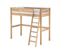 Erst-Holz® Lit mezzanine peu encombrant 90 x 200 cm - En hêtre laqué - Avec accessoires au choix - V-60.08-09 - Sans accessoires