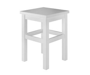Erst-Holz Tabouret en Bois Massif sans Dossier en pin Massif Naturel ou Blanc V-90.71-41pin Blanc