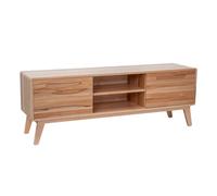 Erst-Holz V-90.51-12 Armoire multimédia avec 2 portes en hêtre rouge