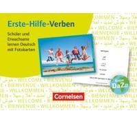 Erste-Hilfe-Verben: Schüler Und Erwachsene Lernen Deutsch Mit Fotokarten
