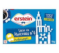 Erstein Sucre en Morceaux n°4 Prédécoupés (lot de 6)