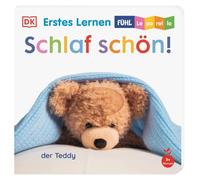 Erstes Lernen Fühl-Leporello. Schlaf schön!: Zum Aufklappen und Aufstellen. Mit haptischen Elementen zum Fühlen und Begreifen. Für Babys ab 3 Monaten