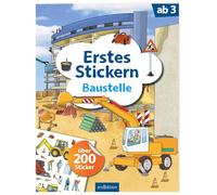 Sebastian Coenen – Mes premiers autocollants : Chantier – Plus de 200 autocollants – Ars Edition