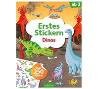 Erstes Stickern Dinos [German] by Coenen, Sebastian [Paperback] NEUF