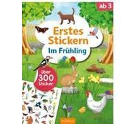 Erstes Stickern - Im Frühling