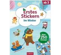 Erstes Stickern - Im Winter