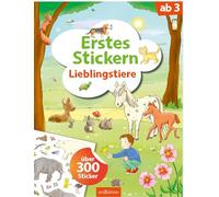Erstes Stickern Lieblingstiere: Über 300 Sticker