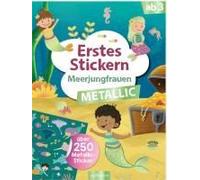 Erstes Stickern Metallic - Meerjungfrauen