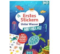 Erstes Stickern Metallic - Unter Wasser: Über 350 Metallic-Sticker