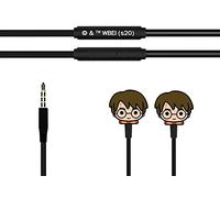 ERT- Ecouteurs Filaire Harry Potter avec télécommande et Microphone Blanc WEPHARRY003