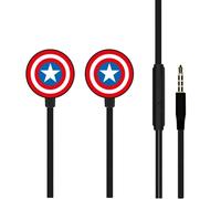 ERT GROUP Casque Marvel Captain America 003 Original et sous Licence Officielle avec Microphone